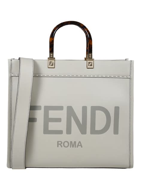 borse donna f is fendi pelle verde|FENDI Borsa Tote Sunshine In Pelle .